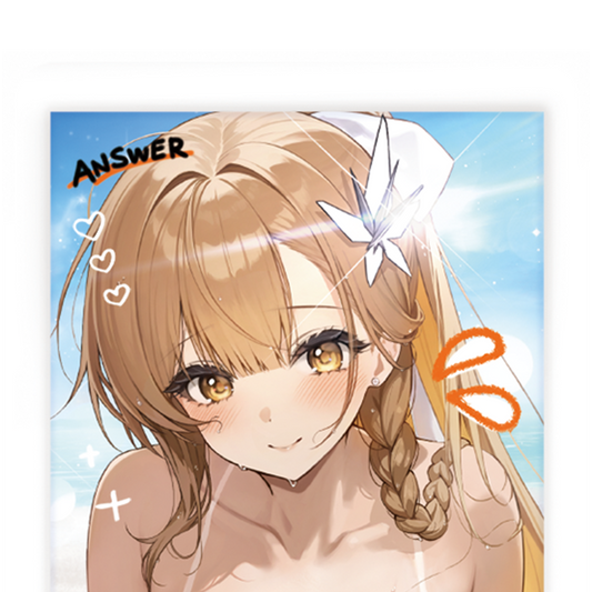 フォト風スマホ冷却シート「ほかほかアンサーさん」