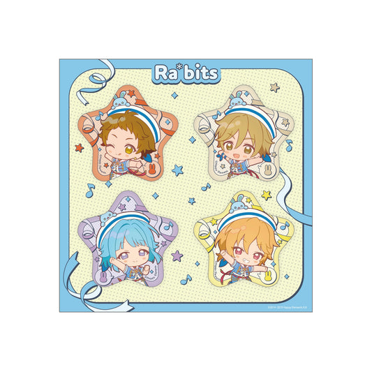 "With ThanX" 缶バッジセット[Ra*bits]