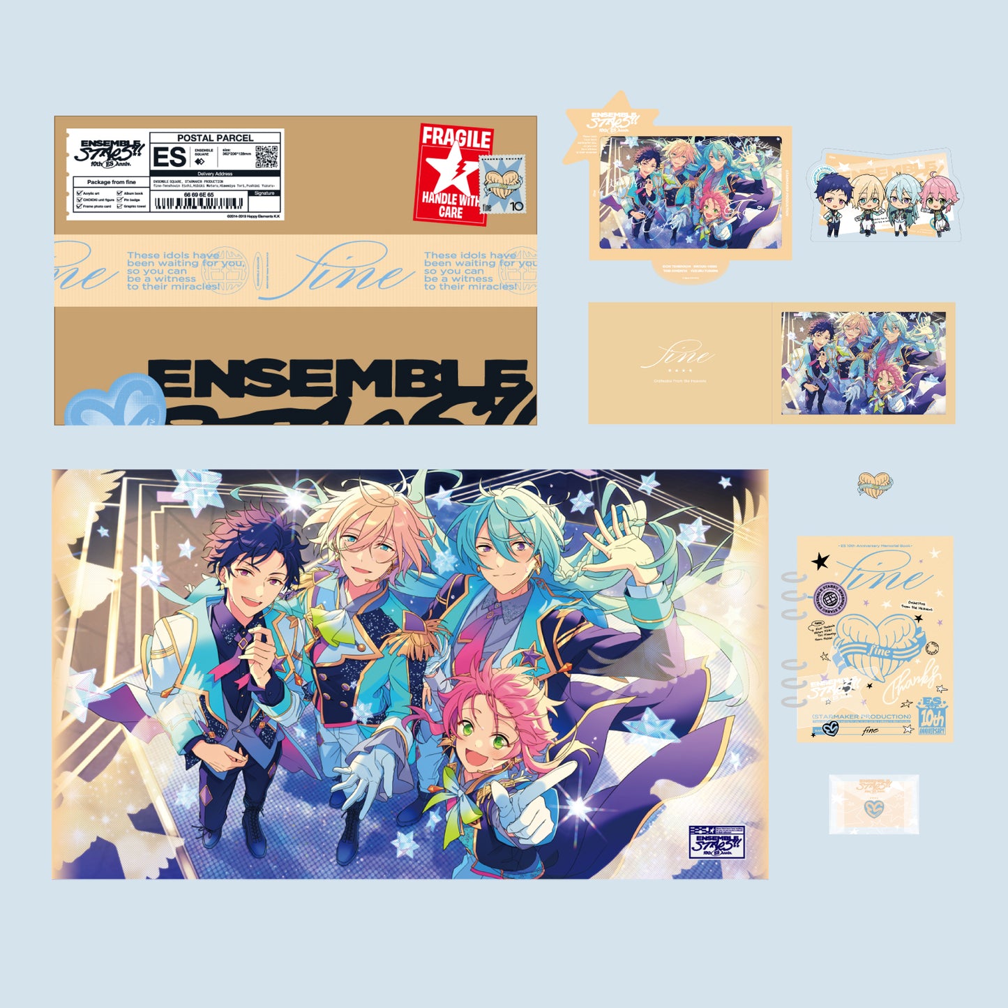 送料無料【ES 10th Anniv.】ThanX Special Box -fine-