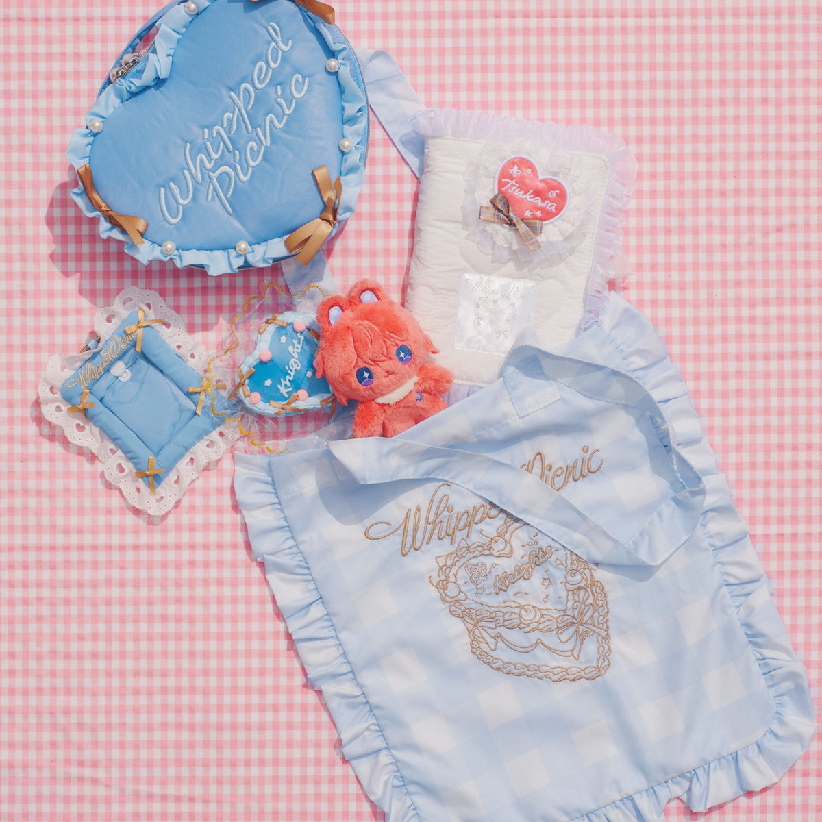 【Whipped Picnic】フリルトートバッグ