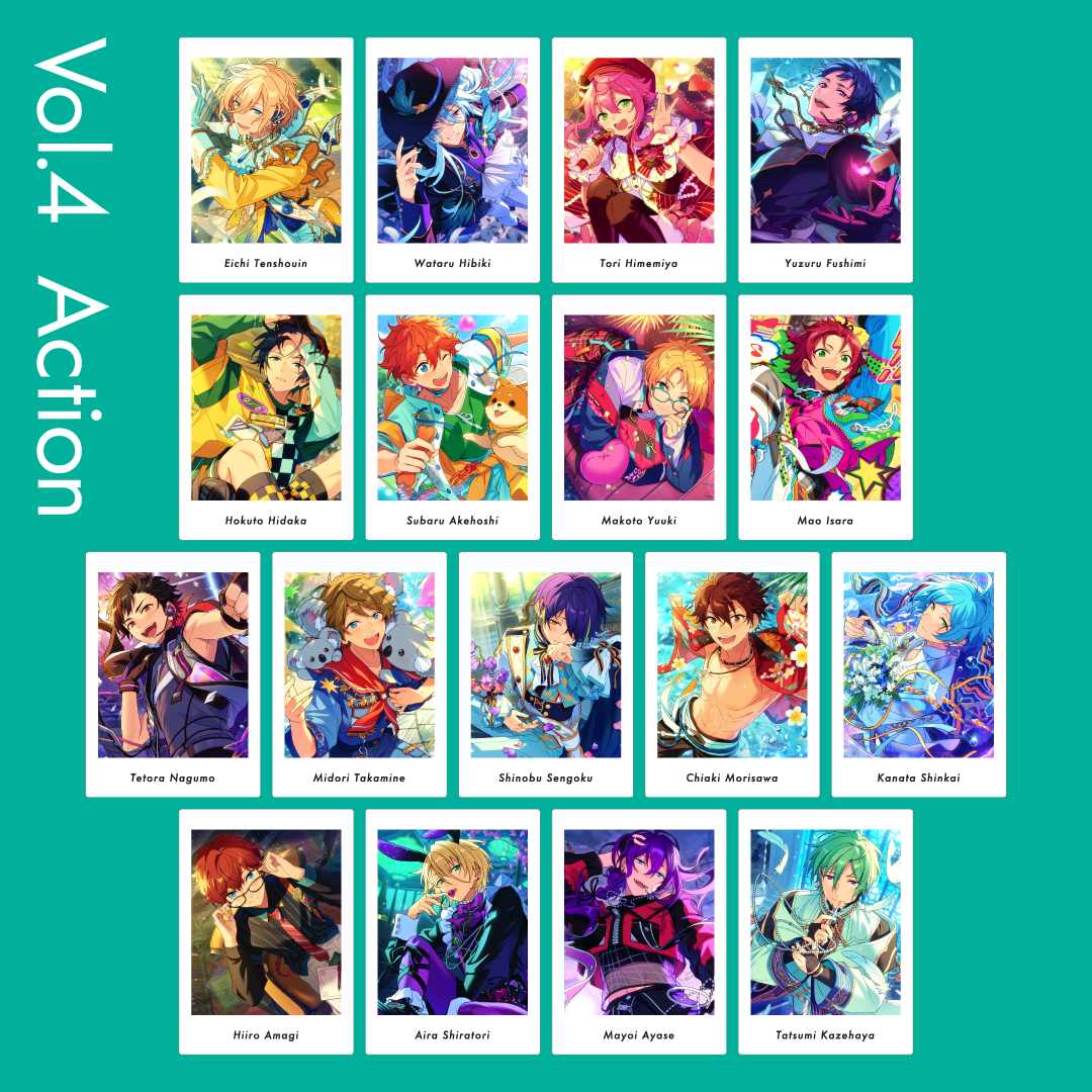 【あんスタ】瀬名泉 ぱしゃっつ Vol.4 Action あんスタ ぱしゃっつ vol.4 Action 瀬名泉 P.A.shots!! Vol.4