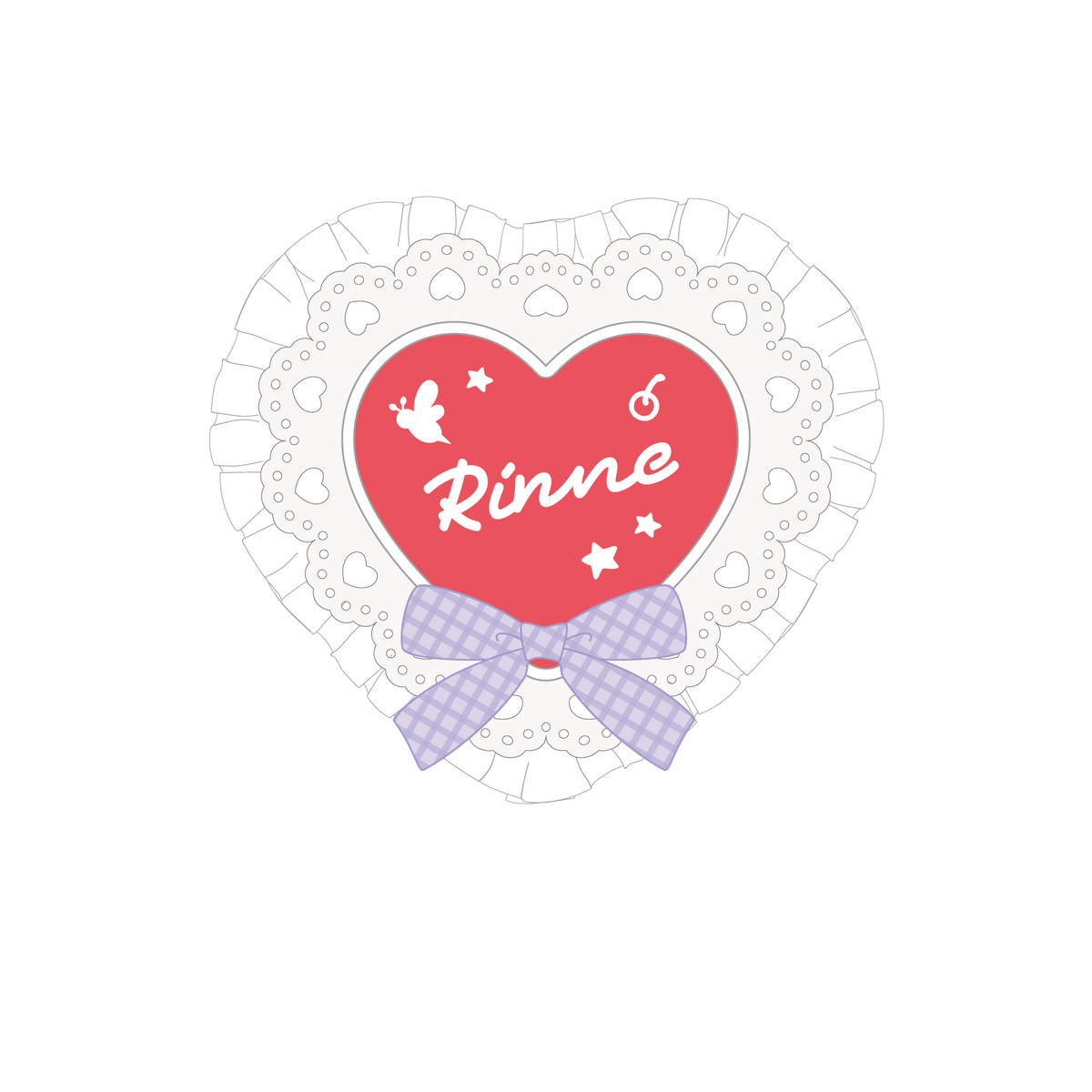【Whipped Picnic】アイドルネームバッジ【COSMIC PRODUCTION】