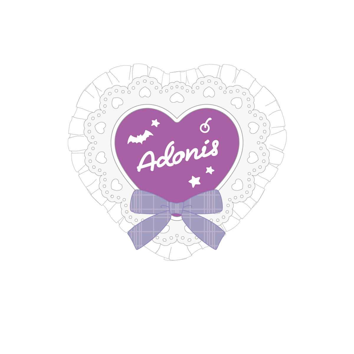 【Whipped Picnic】アイドルネームバッジ【Rhythm Link】