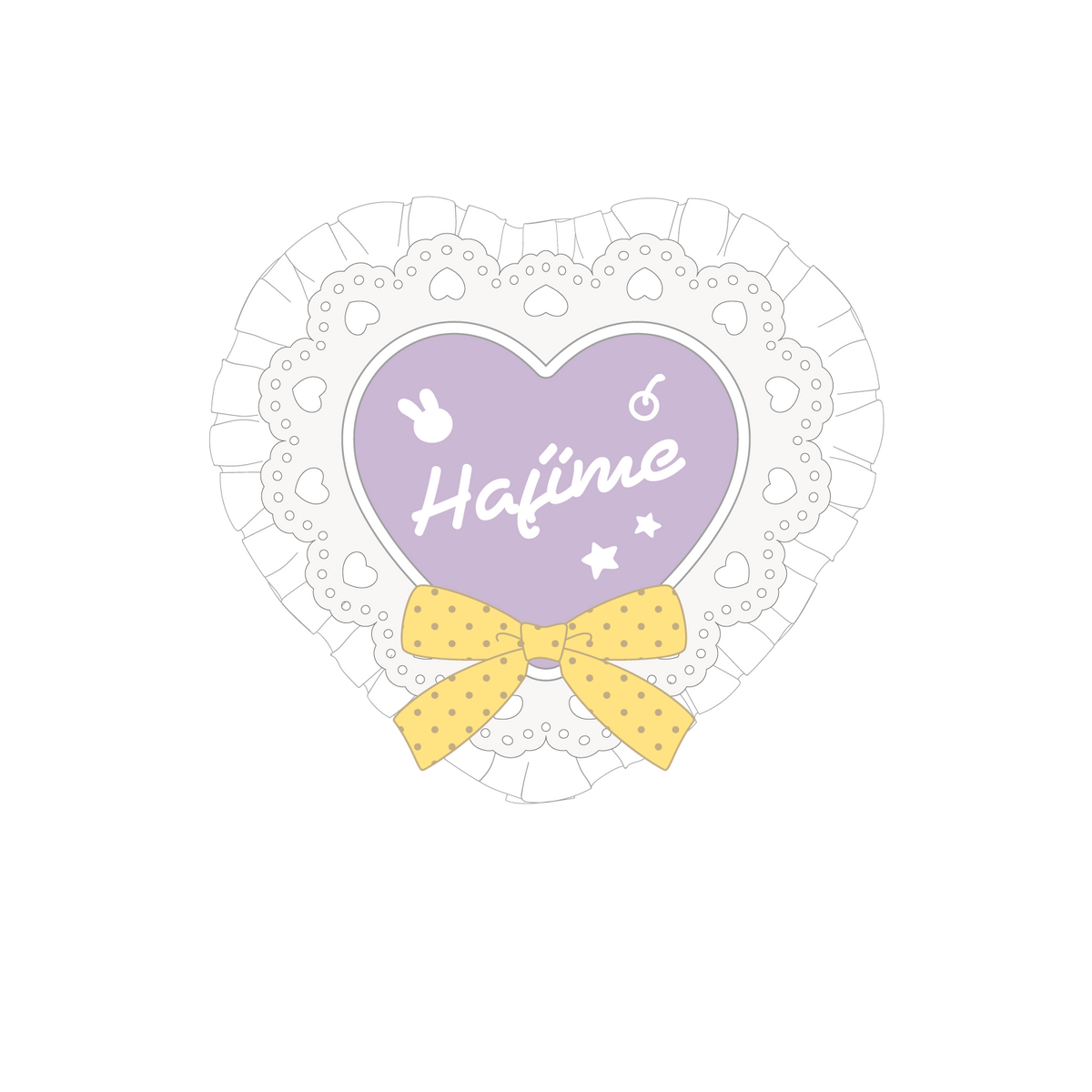 【Whipped Picnic】アイドルネームバッジ【Rhythm Link】