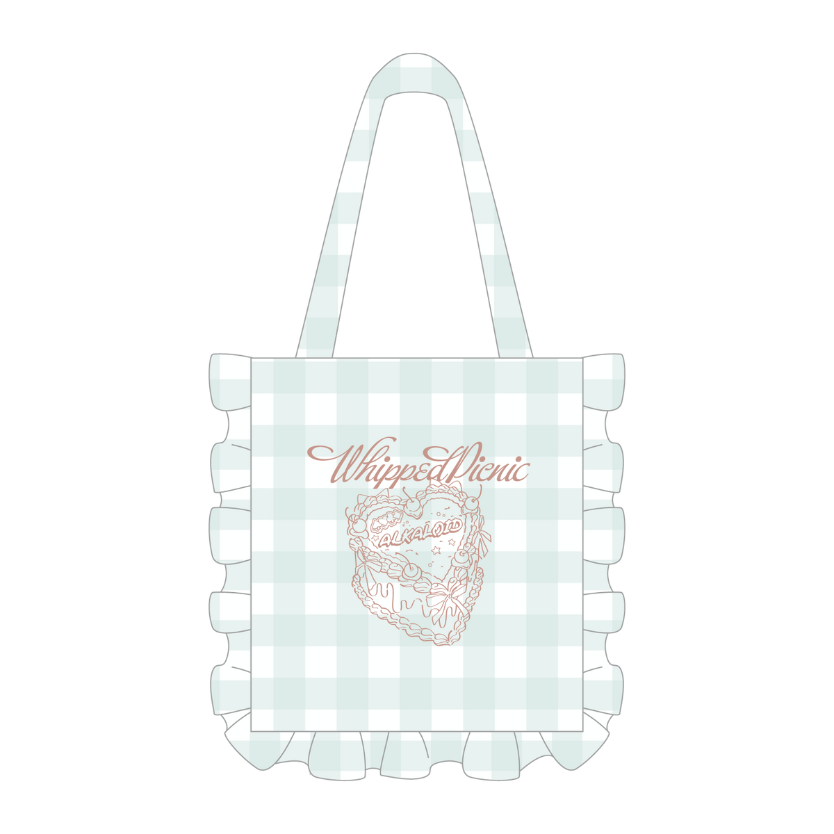 【Whipped Picnic】フリルトートバッグ