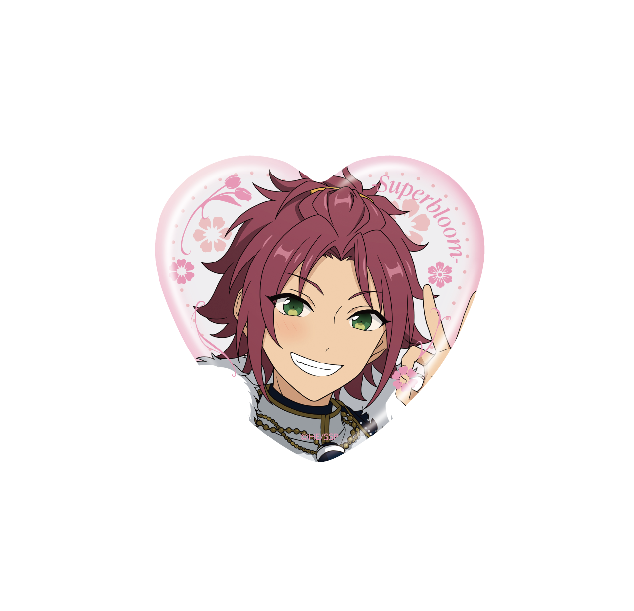 ハート缶バッジコレクション - Superbloom -【A】（5個セット）