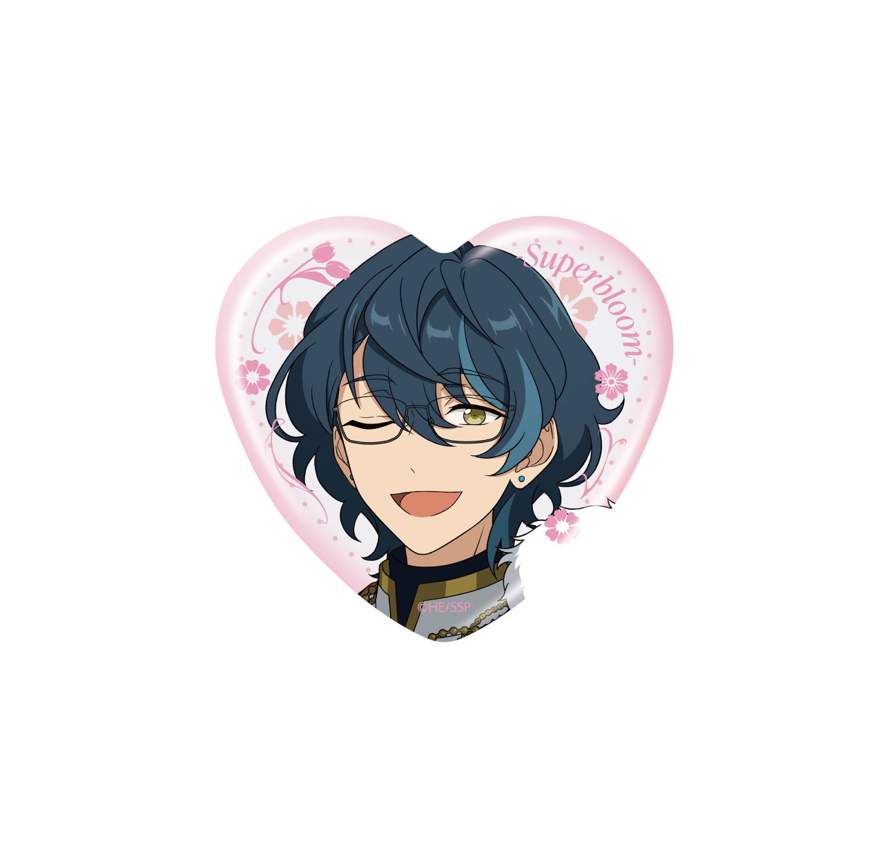 事後通販】ハート缶バッジコレクション - Superbloom -【C】（3個