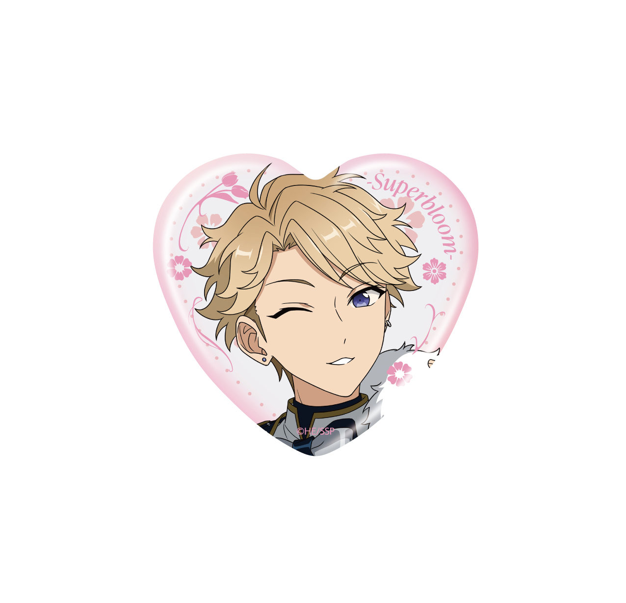 事後通販】ハート缶バッジコレクション - Superbloom -【D】(3個 事後通販】ハート缶バッジコレクション - Superbloom -【D】(3個