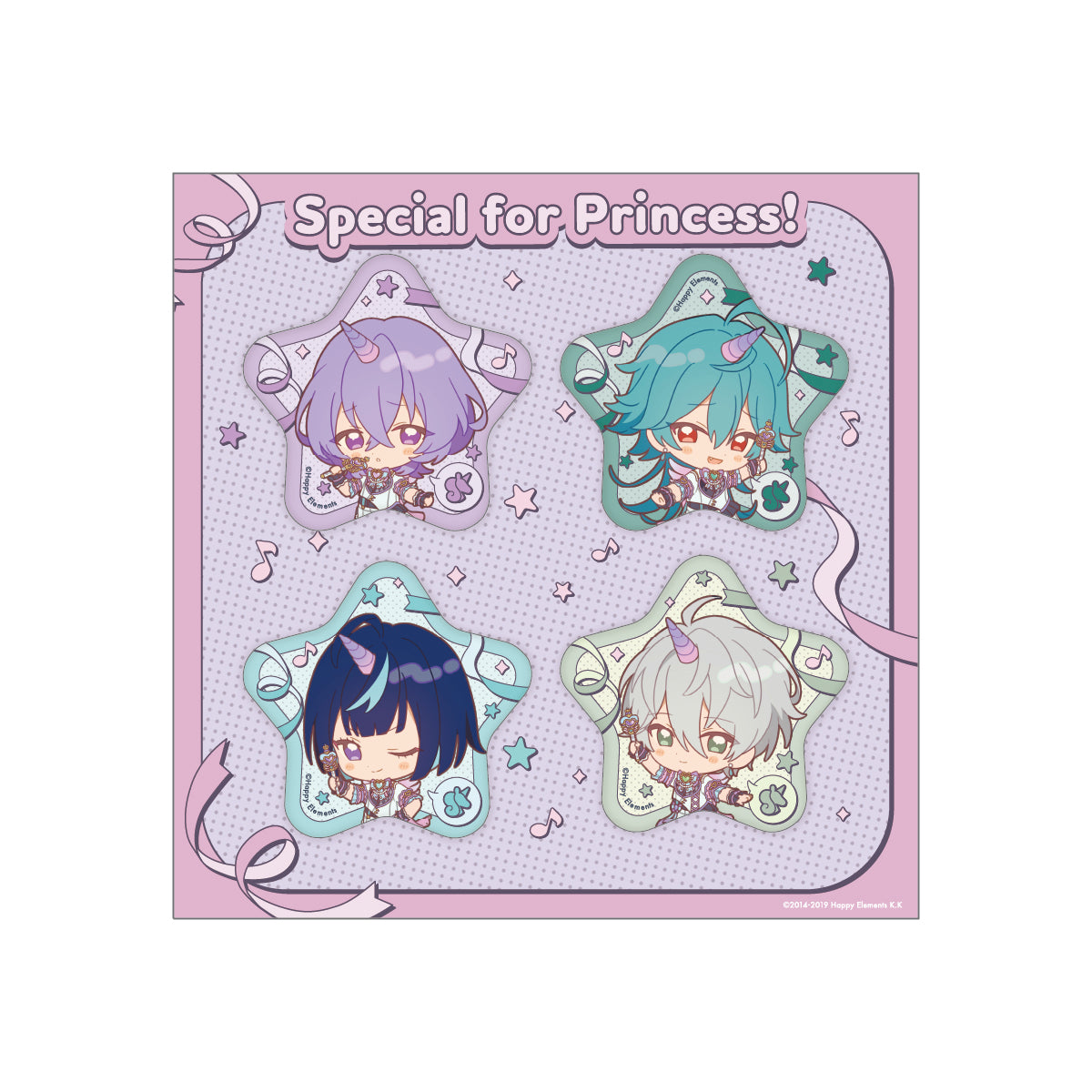 "With ThanX" 缶バッジセット[Special for Princess!]