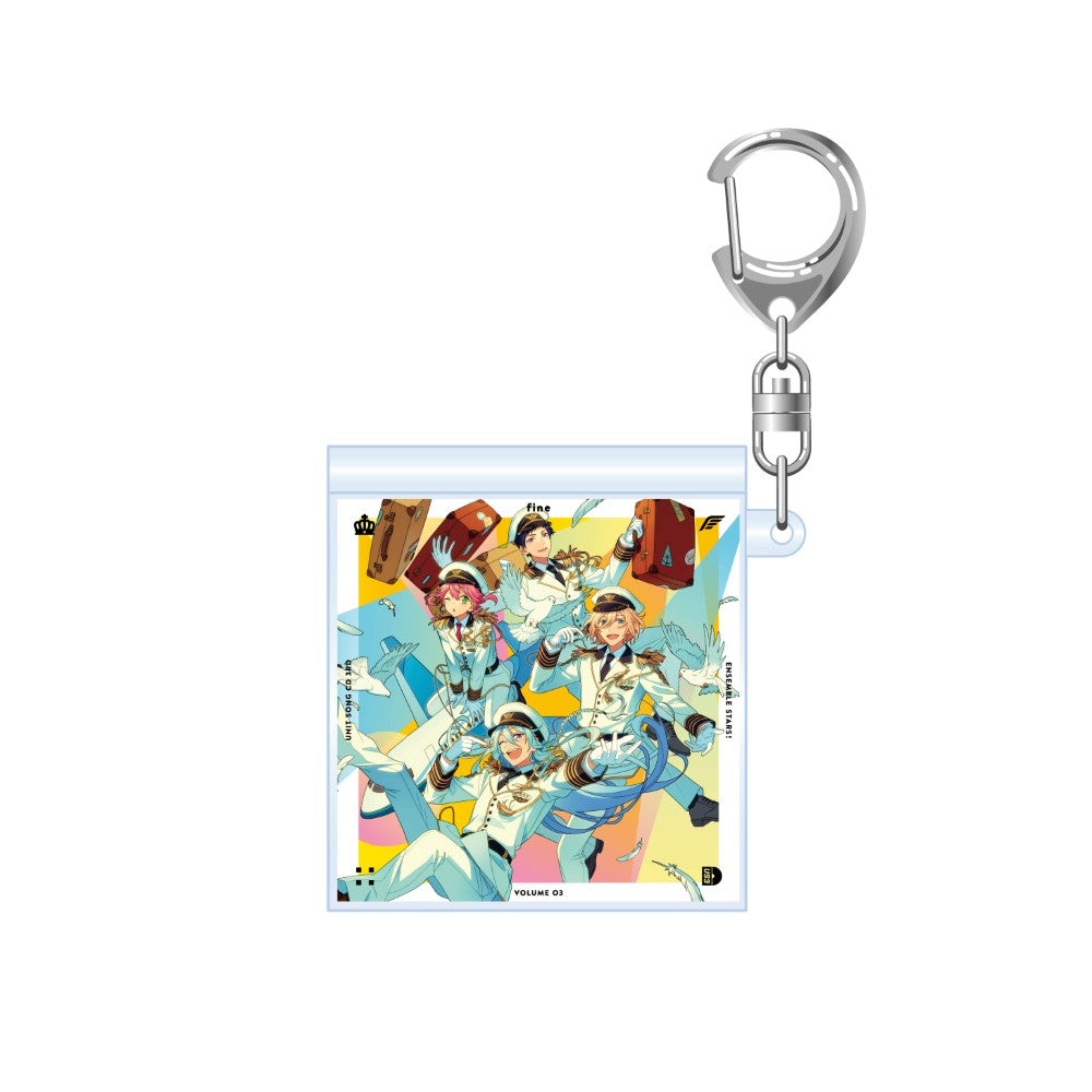 Knights CD ミニチュアキーホルダー ES unit song CD memorial ミニチュアキーホルダー（3rdシリーズ