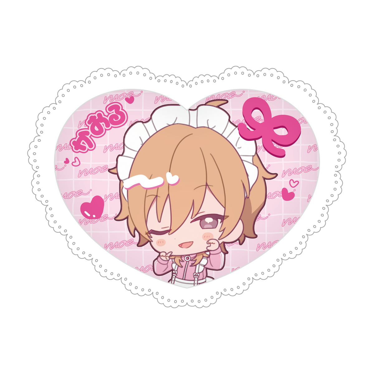 萌え×2文化祭シリーズ ふかふかクッションバッジ【Rhythm Link】