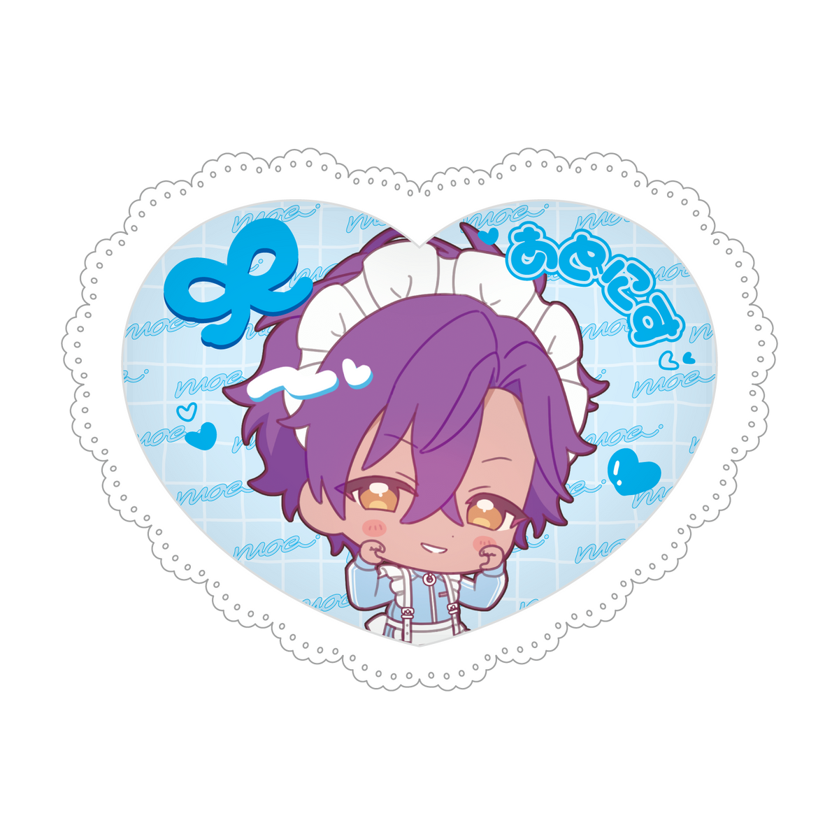 萌え×2文化祭シリーズ ふかふかクッションバッジ【Rhythm Link】