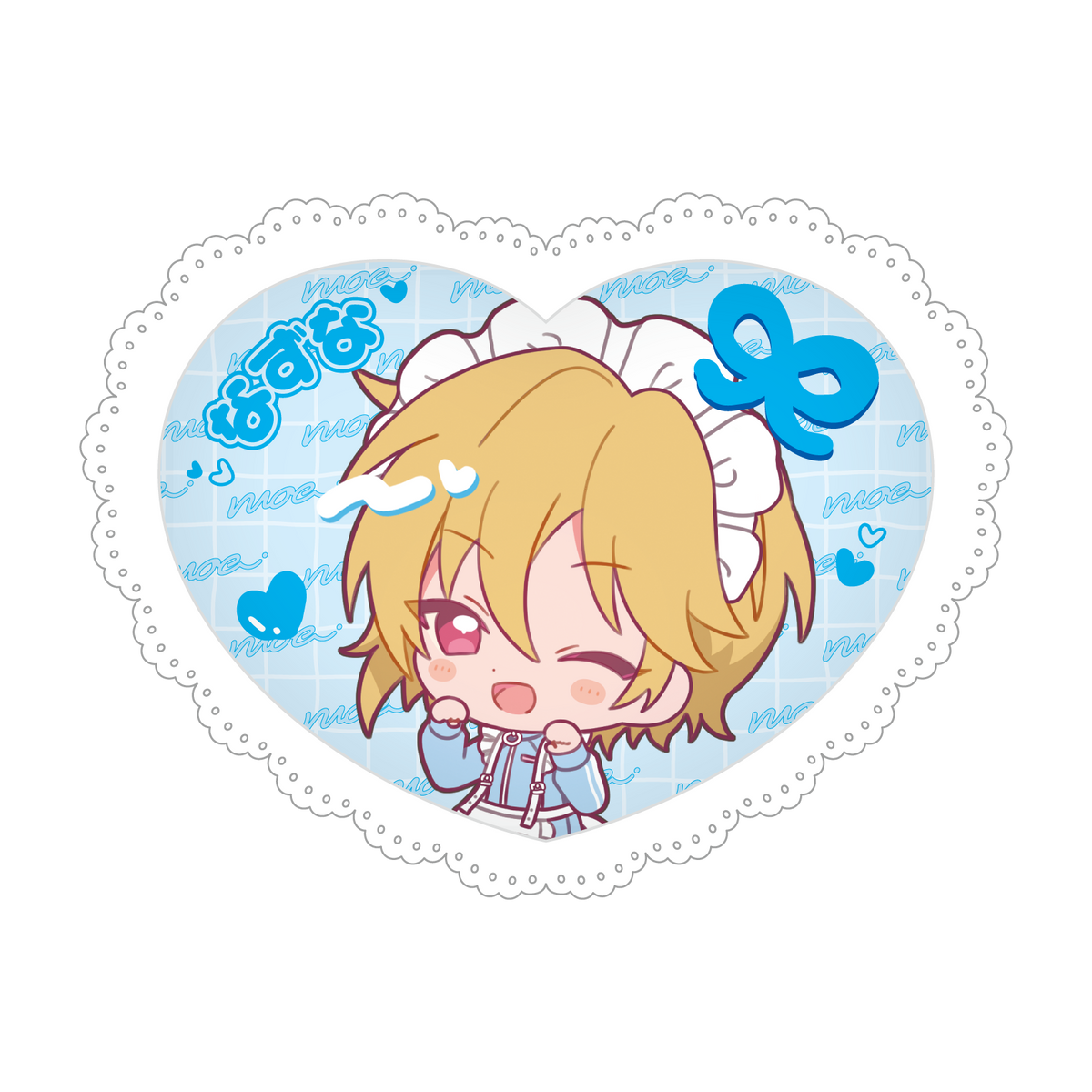 萌え×2文化祭シリーズ ふかふかクッションバッジ【Rhythm Link】