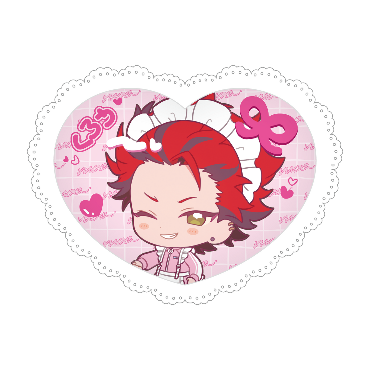 萌え×2文化祭シリーズ ふかふかクッションバッジ【Rhythm Link】