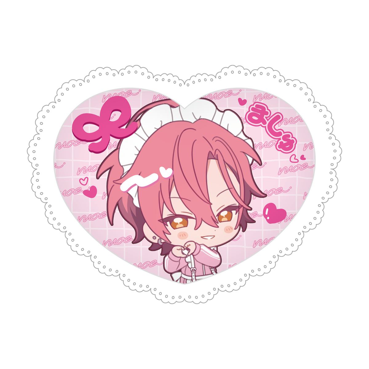 萌え×2文化祭シリーズ ふかふかクッションバッジ【Rhythm Link】