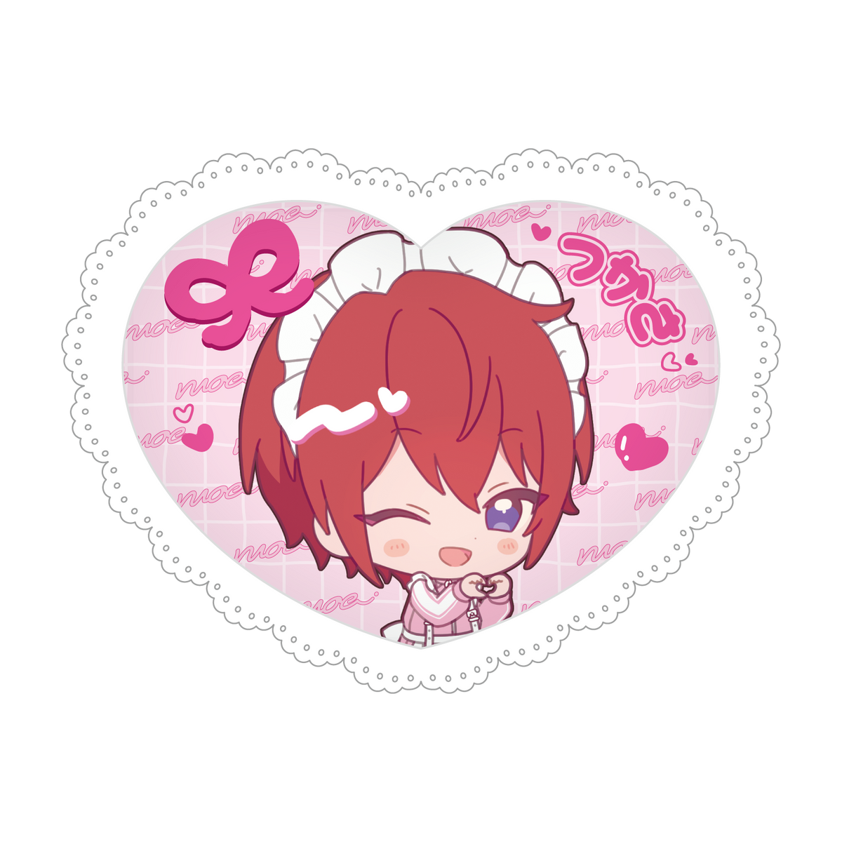 萌え×2文化祭シリーズ ふかふかクッションバッジ【NEW DIMENSION】
