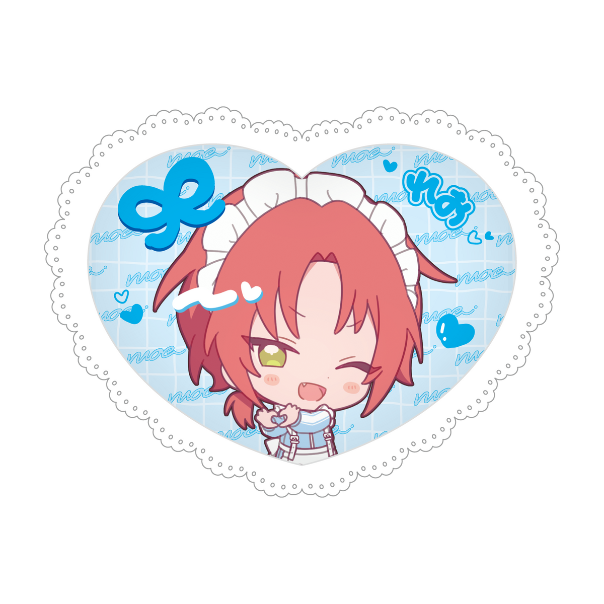 萌え×2文化祭シリーズ ふかふかクッションバッジ【NEW DIMENSION】
