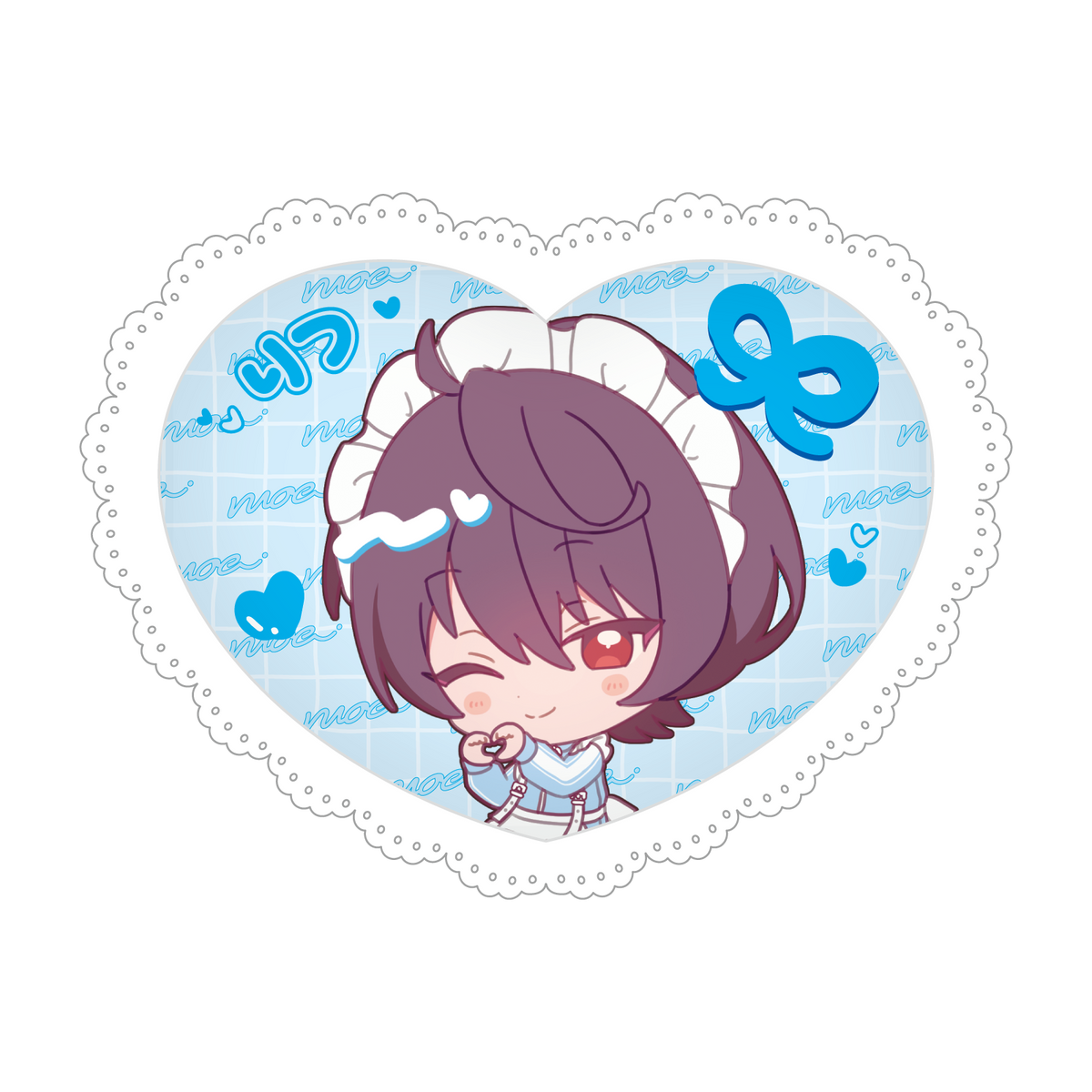 萌え×2文化祭シリーズ ふかふかクッションバッジ【NEW DIMENSION】