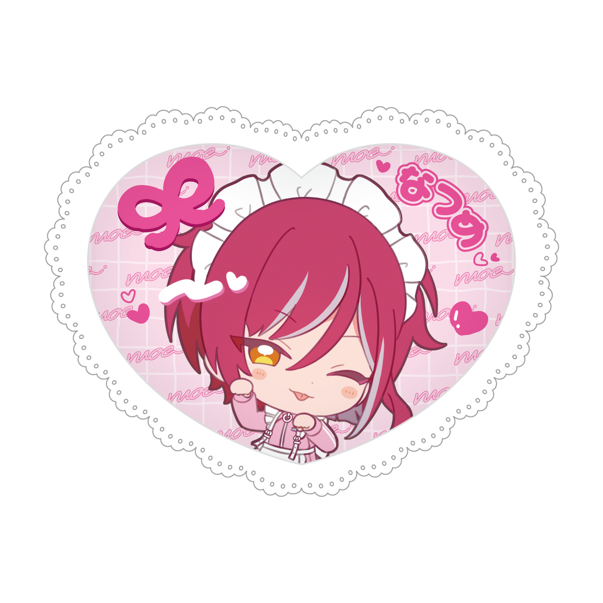 萌え×2文化祭シリーズ ふかふかクッションバッジ【NEW DIMENSION】