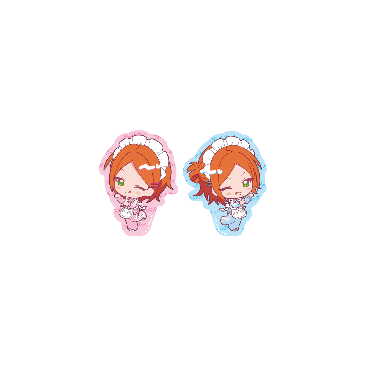 萌え×2文化祭シリーズ ぺたぺたステッカー【2wink】