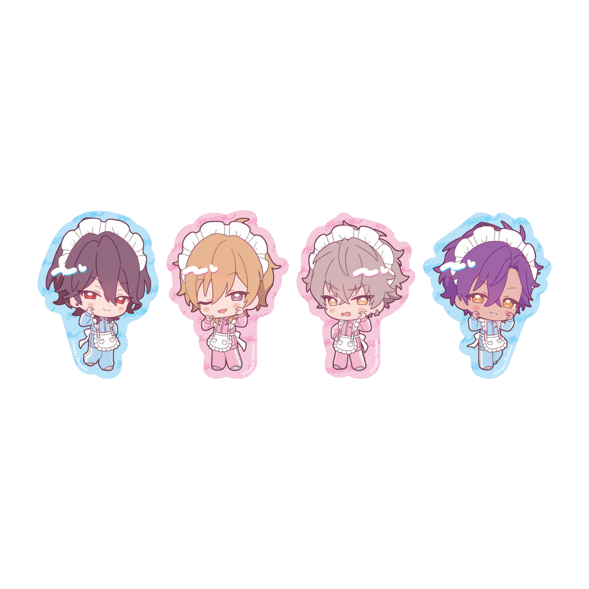 萌え×2文化祭シリーズ ぺたぺたステッカー【UNDEAD】