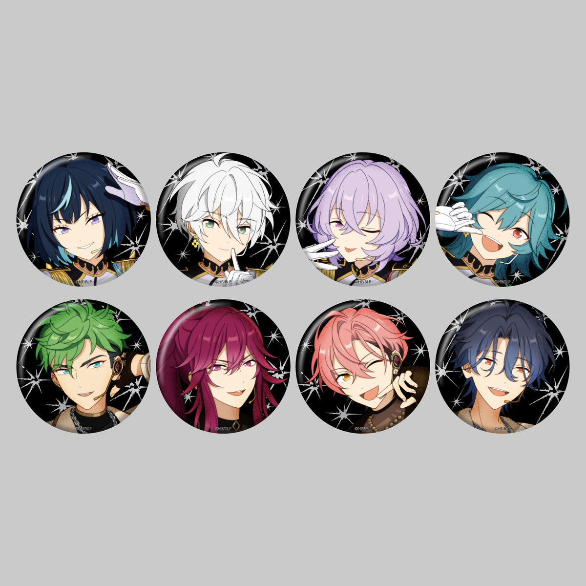 アイドルバッジコレクション The Thunderbolt Edition【5個セット】