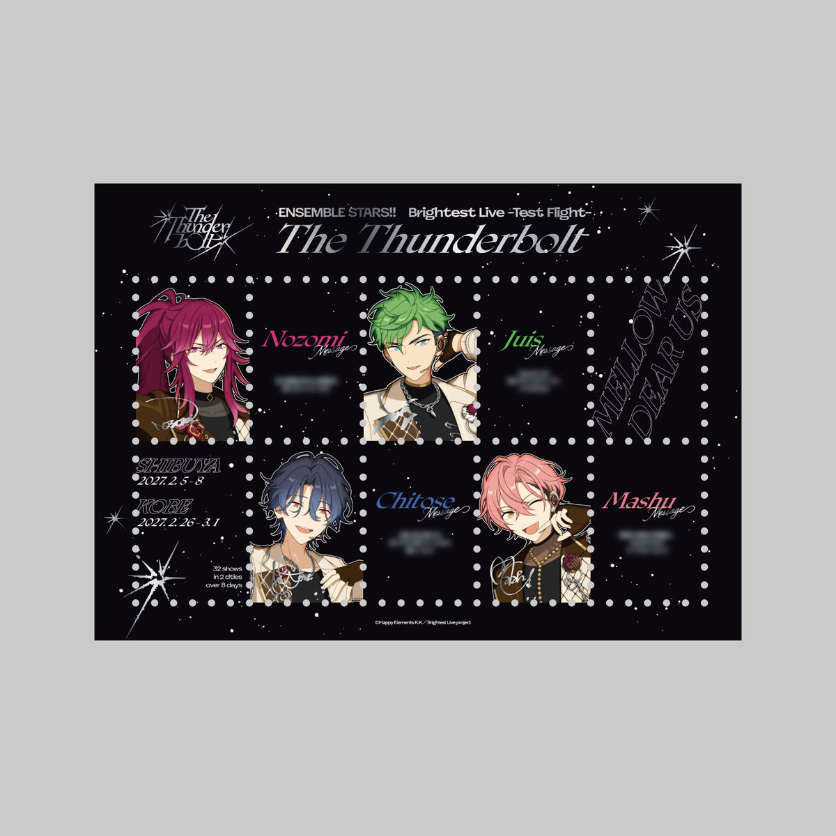 The Thunderbolt メモリアルフライヤー【MELLOW DEAR US】