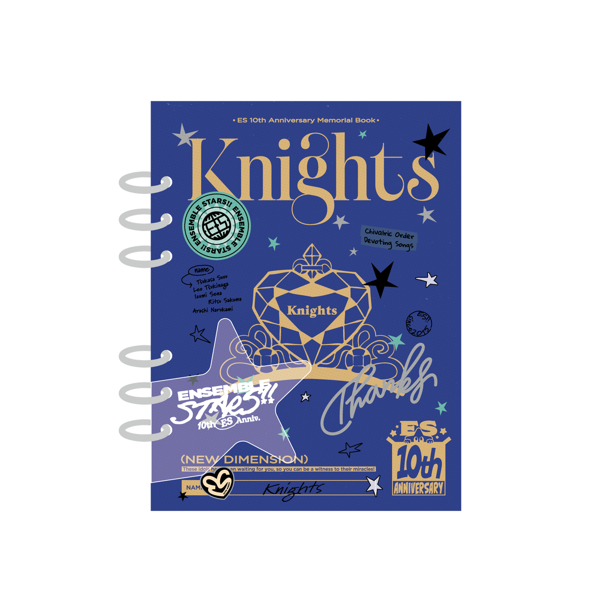あんスタ 10周年 アルバムブック Knights ES 10th Anniv.】アルバム あんスタ 10周年 アルバムブック Knights ES 10th Anniv.】アルバム