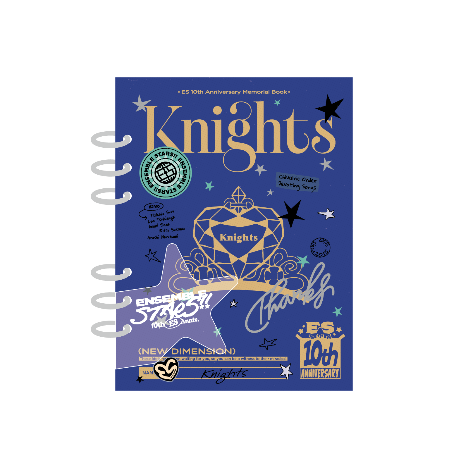 あんスタ 10周年　アルバムブック　Knights ES 10th Anniv.】アルバムブック-Knights- – pattythree公式通販サイト