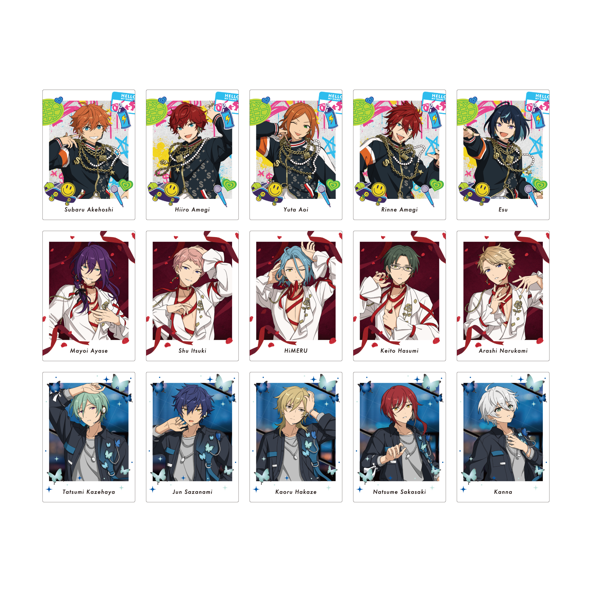 巴日和 あんスタ ぱしゃっつ 33枚 あんスタ あんさんぶるスターズ